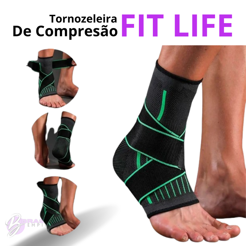 Tornozeleira Fit Life Pro: Estabilidade e Suporte Máximo