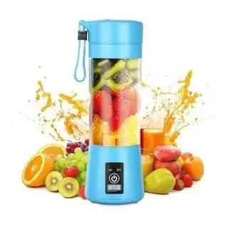 Mini Liquidificador JuiceMate -  6 Lâminas Usb Portátil Recarregável