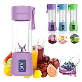 Mini Liquidificador JuiceMate -  6 Lâminas Usb Portátil Recarregável