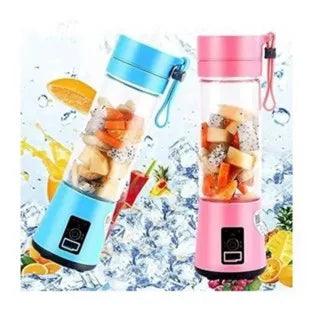 Mini Liquidificador JuiceMate -  6 Lâminas Usb Portátil Recarregável