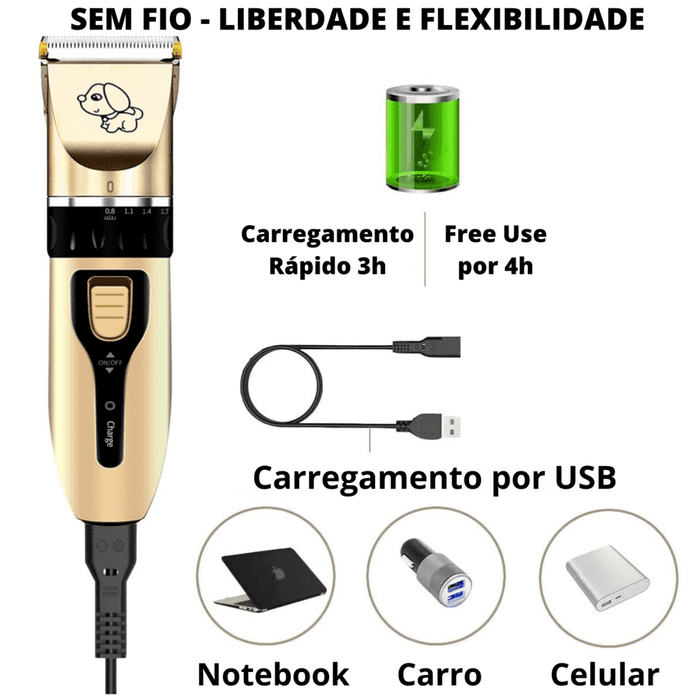 Aparador de Pelos para Pet: Deixe seu amigo mais elegante