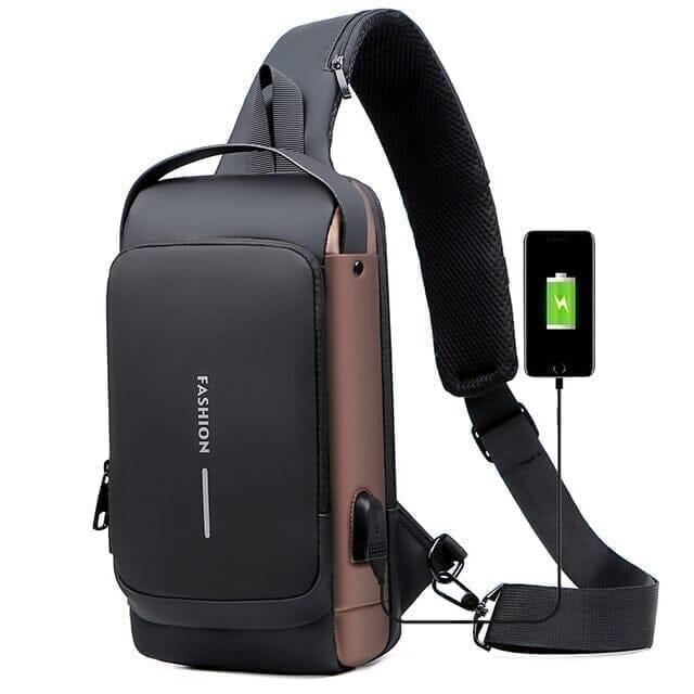 Mochila Anti-Furto com Senha USB Slim Bag: Tecnologia e Segurança para Sua Rotina