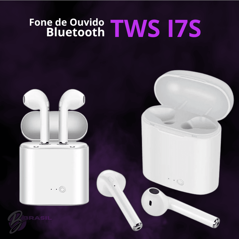 Fone de Ouvido Sem Fio Bluetooth TWS I7s: Performance e Praticidade