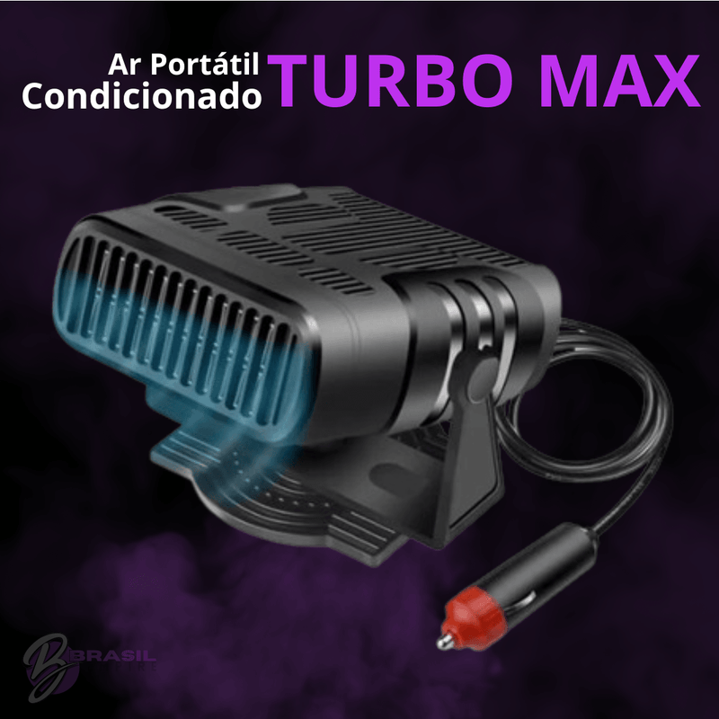 Ar Condicionado Portátil TURBO MAX: Potente e Compacto