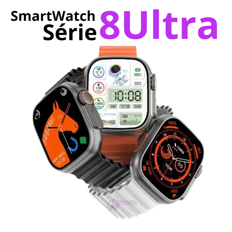 Smartwatch Série 8 Ultra: O Futuro no Seu Pulso | Frete Grátis