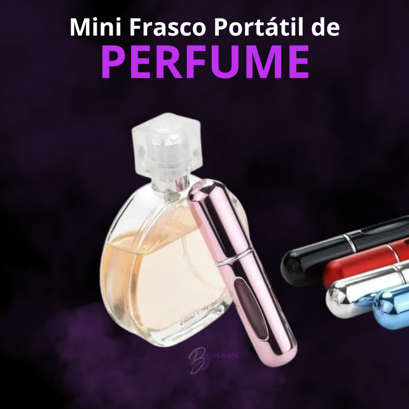 Frasco Portátil de Perfume Recarregável 8ml