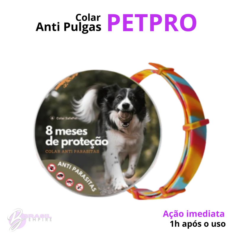 Colar Anti Pulgas e Carrapatos