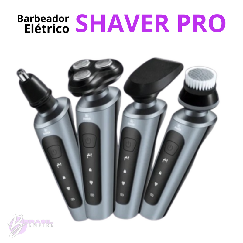 Barbeador Shaver Pro 4 em 1: Praticidade e Durabilidade